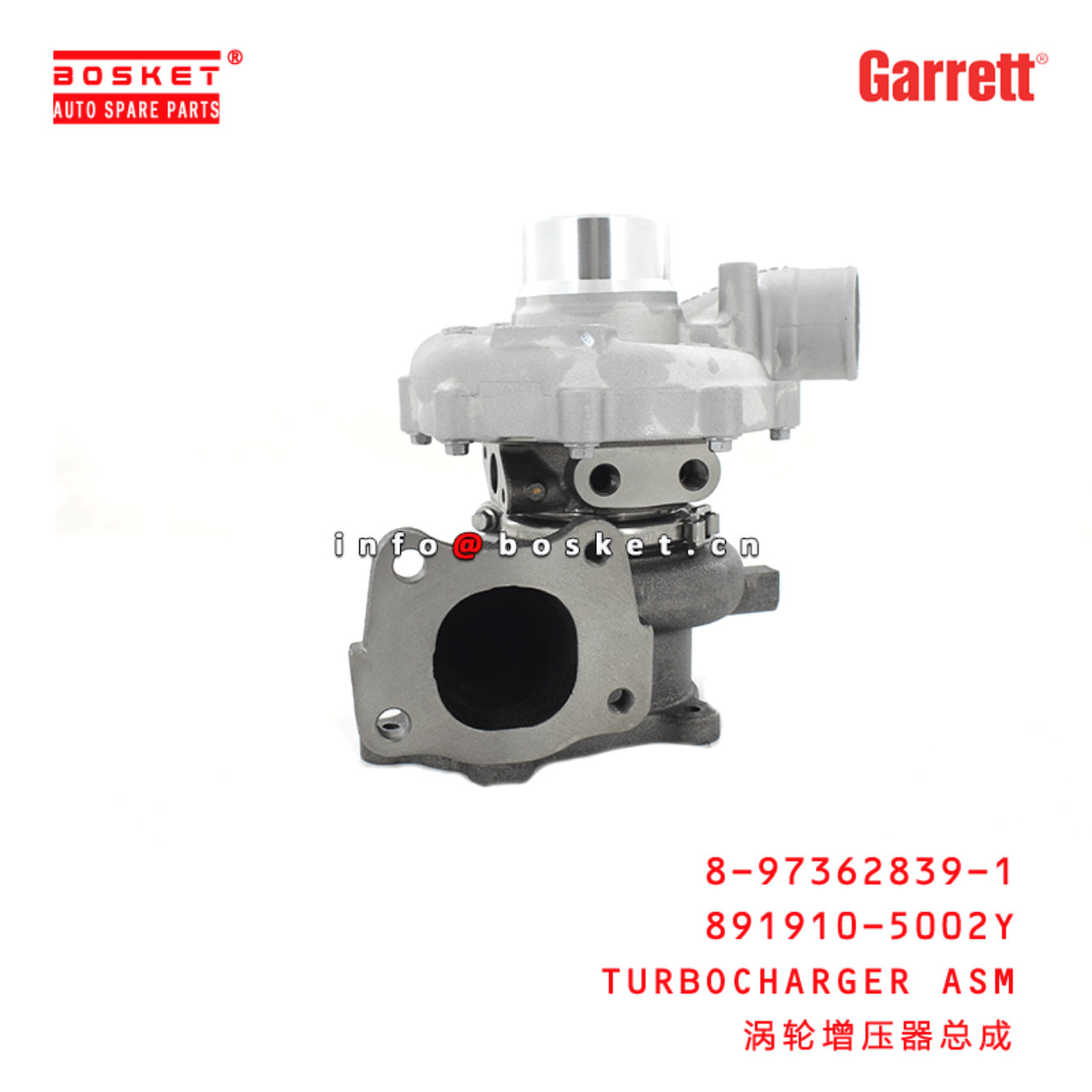 Garrett Genuine 891910-5002Y 8-97362839-1 Turbocharger Assembly Suitable for ISUZU XD 4HK1 