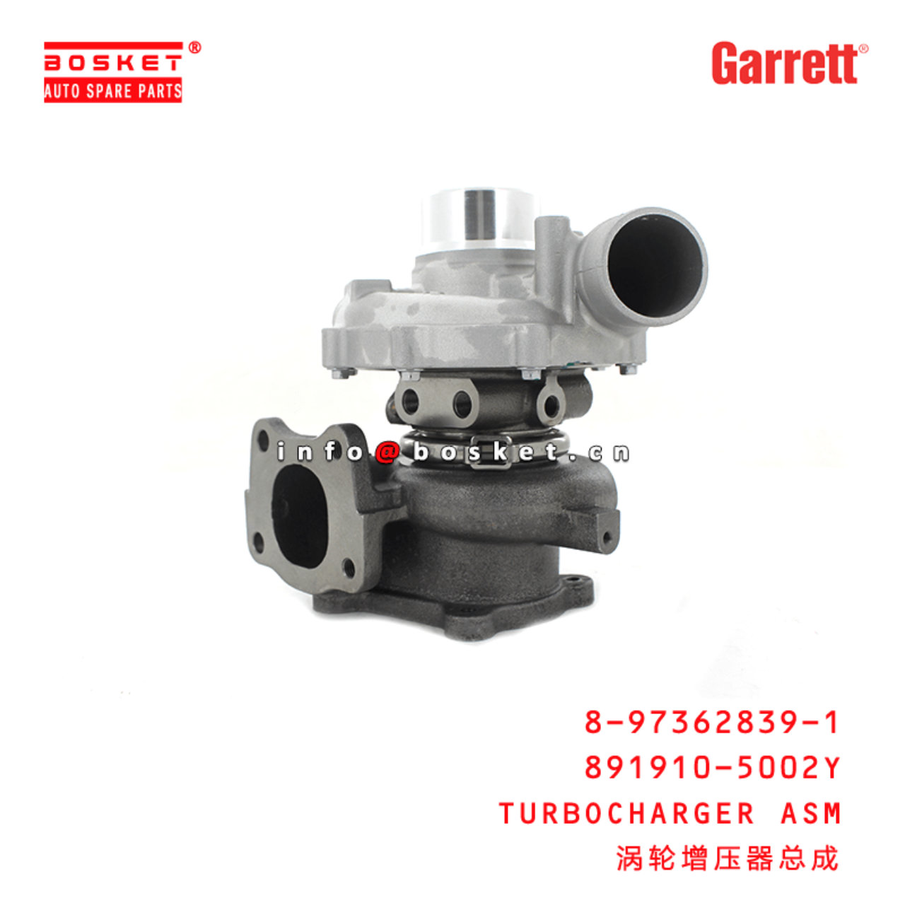 Garrett Genuine 891910-5002Y 8-97362839-1 Turbocharger Assembly Suitable for ISUZU XD 4HK1 