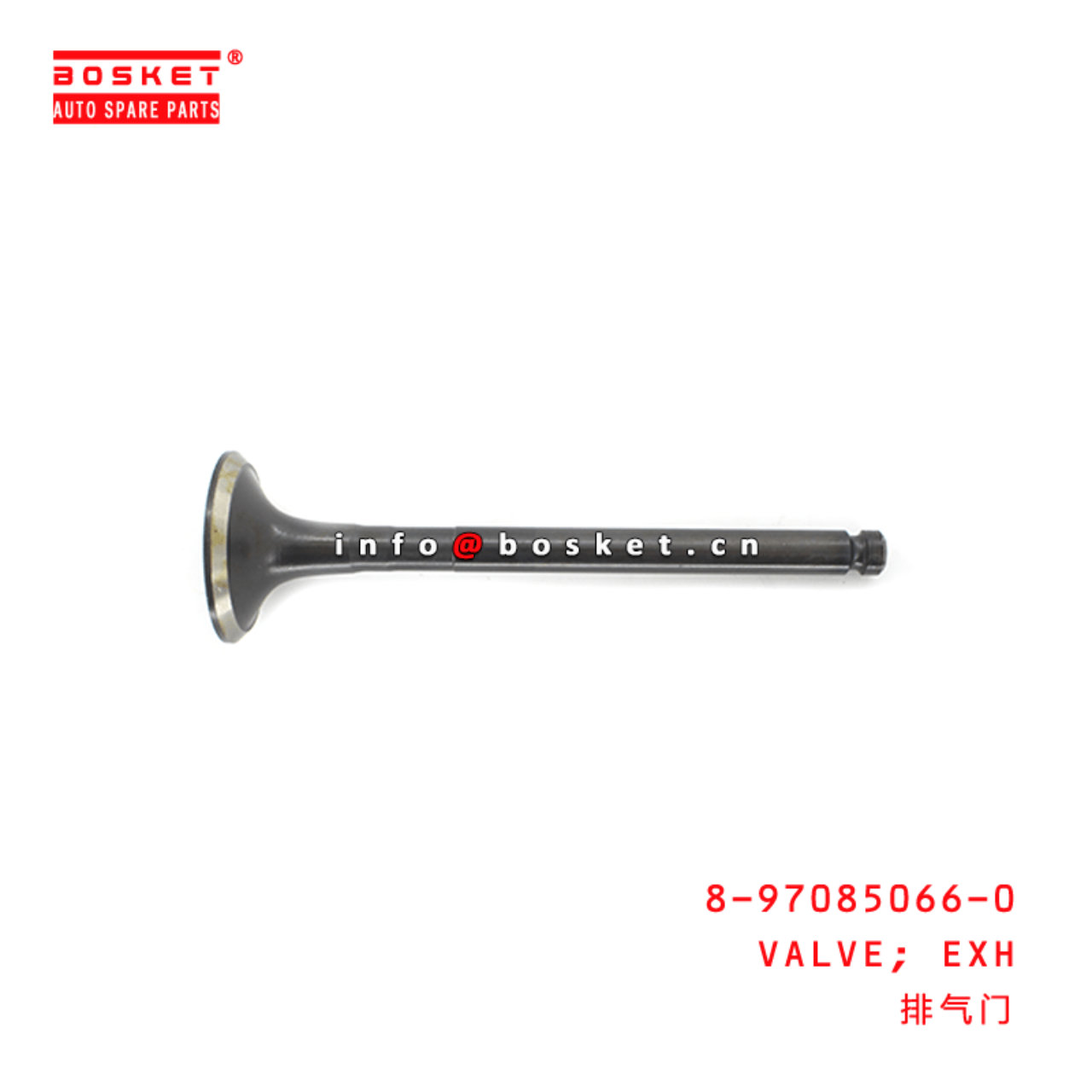 8-97085066-0 Exhaust Valve 8970850660 Suitable for ISUZU NPR 4BD1 6BD1 6BG1