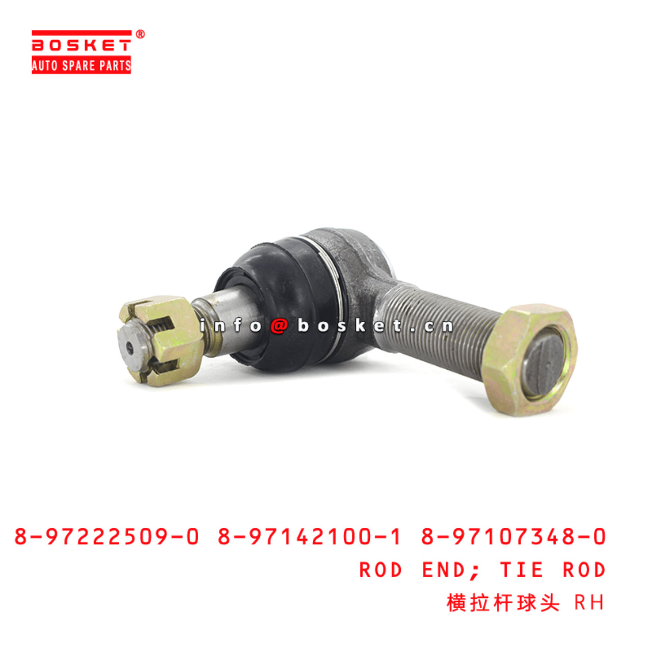 8-97222509-0 8-97142100-1 8-97107348-0 Tie Rod Rod End Suitable for ISUZU NKR 100P 4JB1 4JH1 4HG1