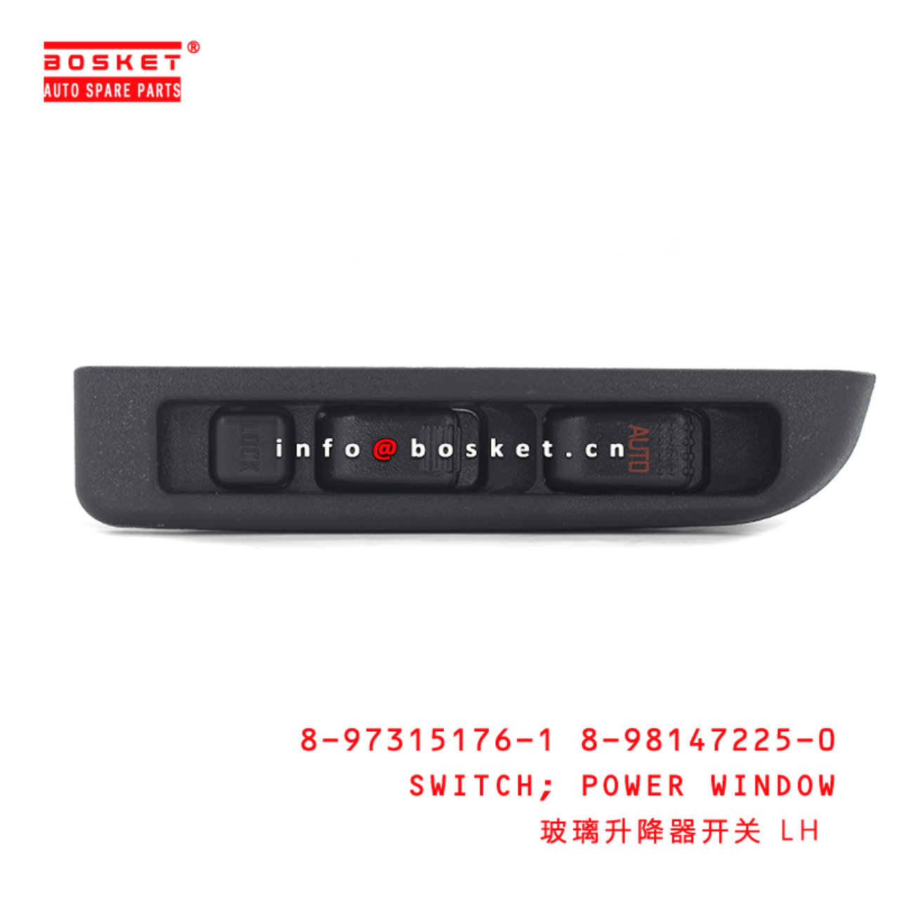 8-97315176-1 8-98147225-0 Power Window Switch 8973151761 8981472250 Suitable for ISUZU NKR NPR