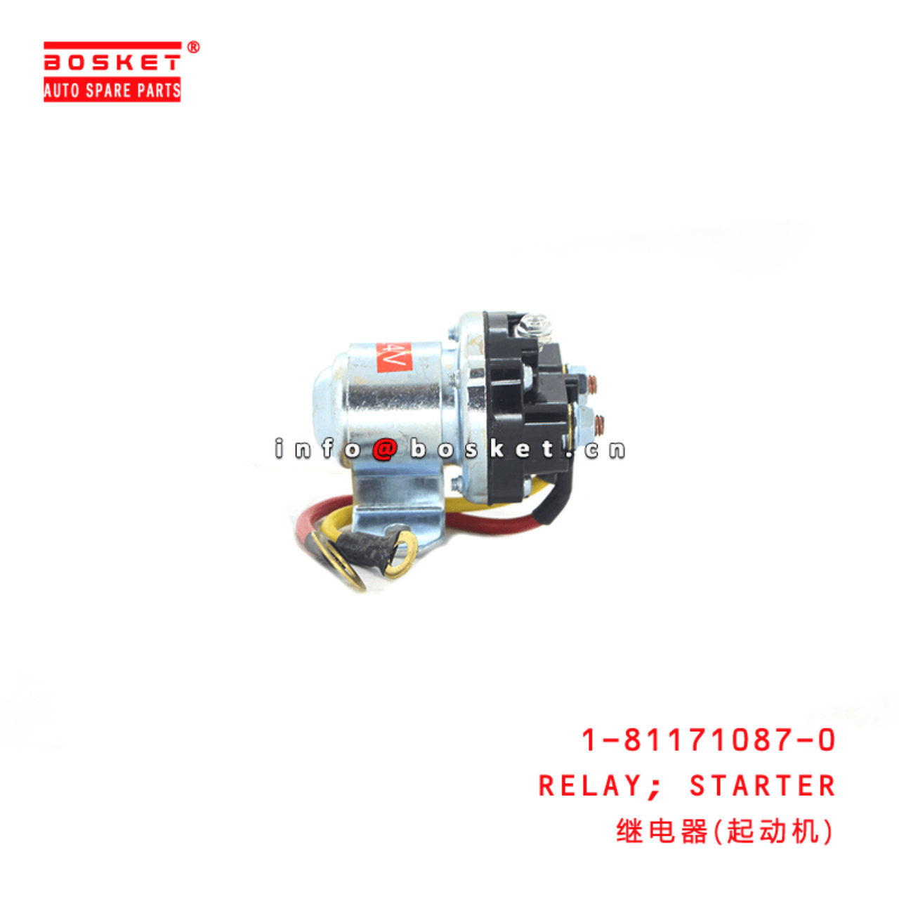 1-81171087-0 Starter Relay 1811710870 Suitable for ISUZU CXZ81 10PE1