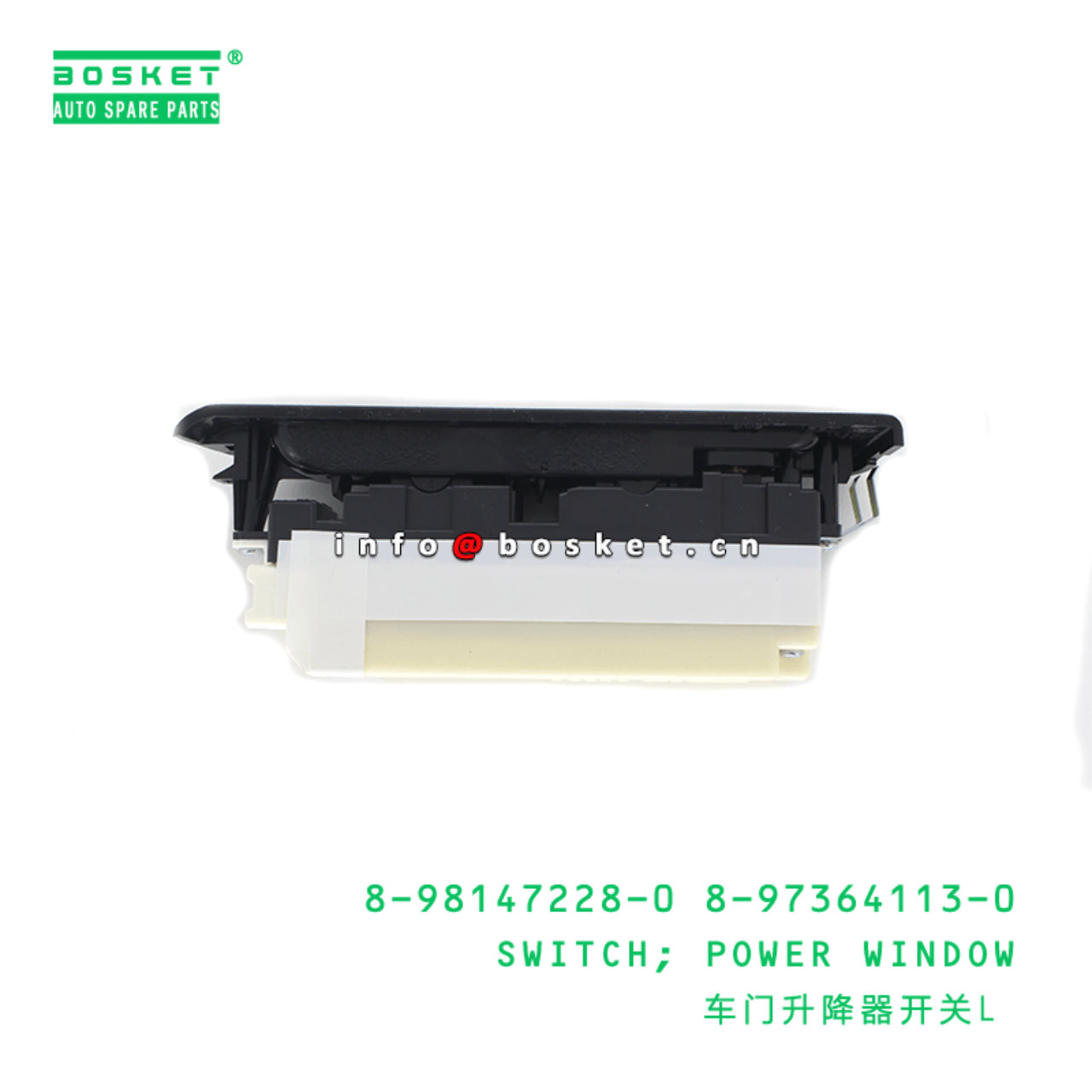 8-98147228-0 8-97364113-0 Power Window Switch 8981472280 8973641130 Suitable for ISUZU NKR94 