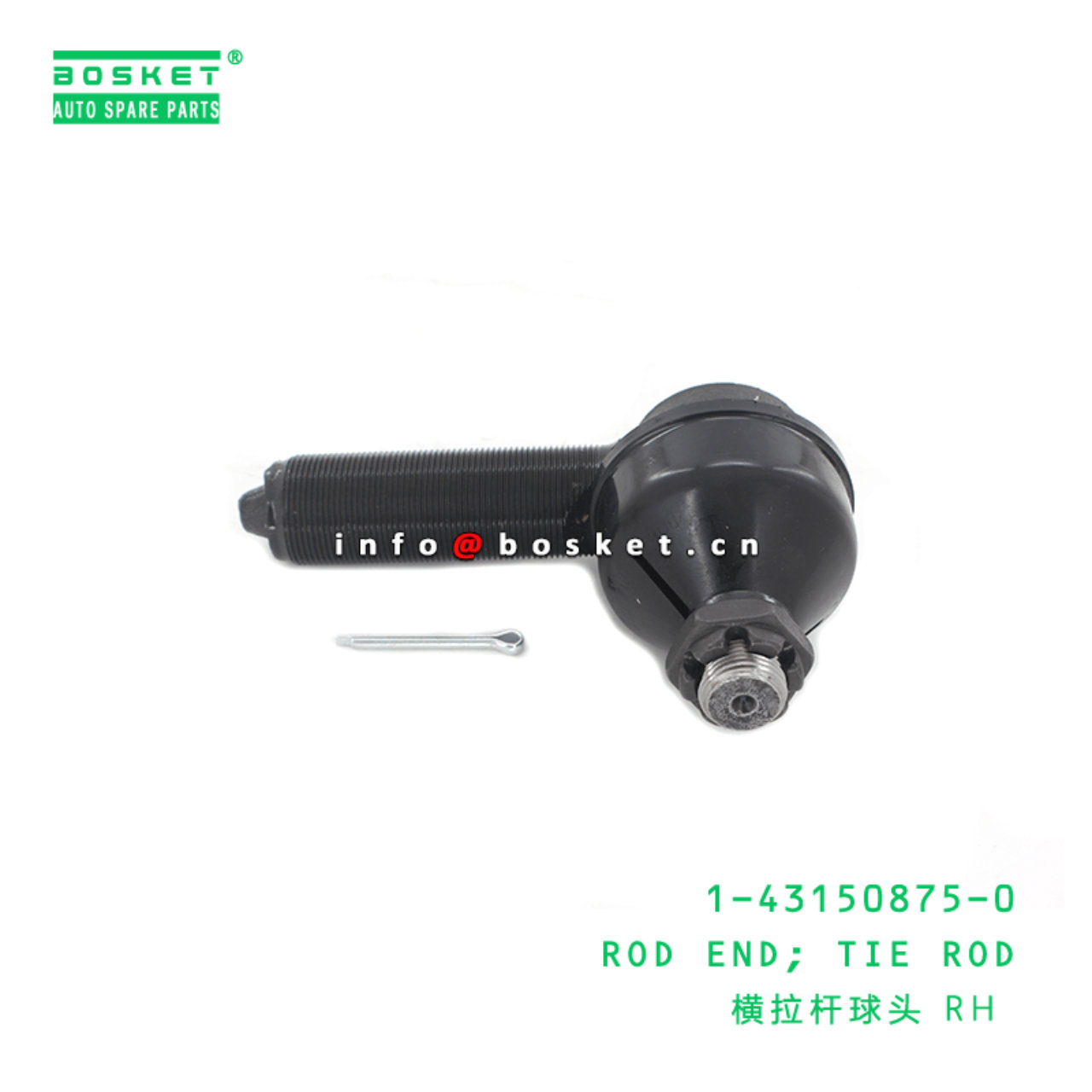 1-43150875-0 Tie Rod Rod End 1431508750 Suitable for ISUZU FSR800 