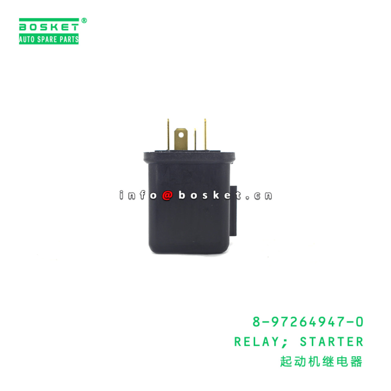  8-97264947-0 Starter Relay 8972649470 Suitable for ISUZU NQR75 4HK1