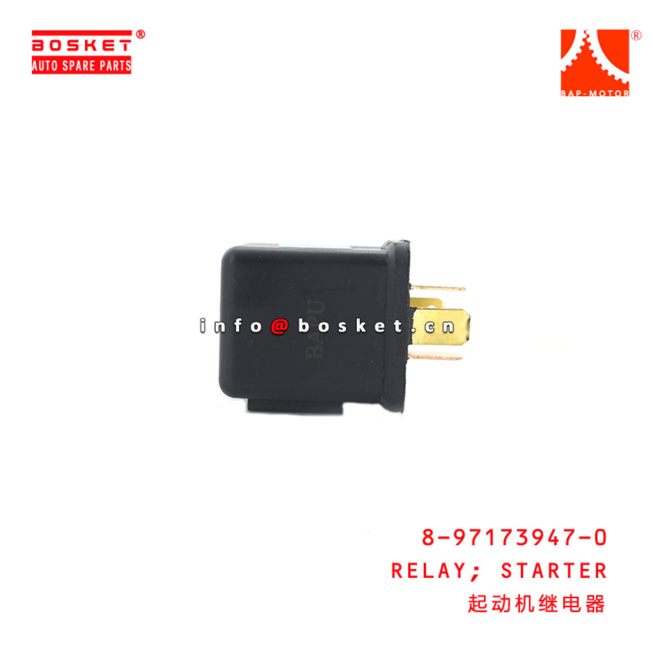 8-97173947-0 8971739470 Starter Relay Suitable for ISUZU NKR 4HK1-T VC46