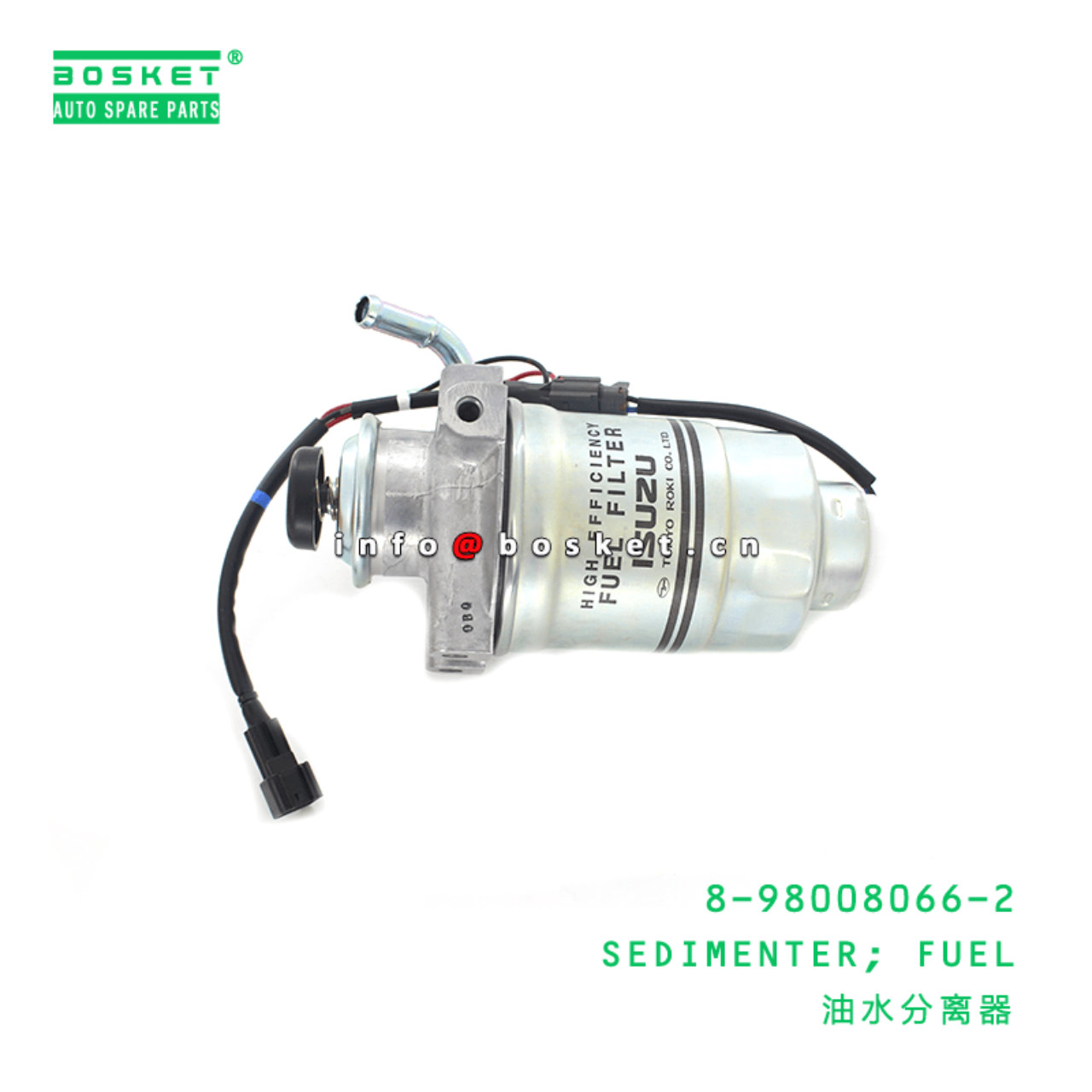 8-98008066-2 Fuel Sedimenter 8980080662 Suitable for ISUZU NPR 4HK1 