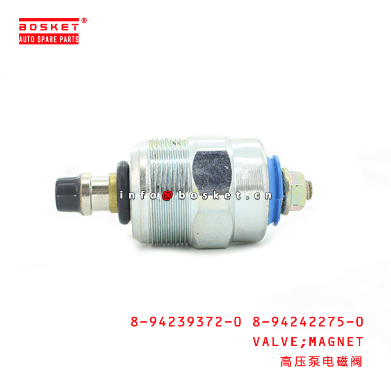 8-94239372-0 8-94242275-0 Magnet Valve 8942393720 8942422750 Suitable for ISUZU NKR 4JB1