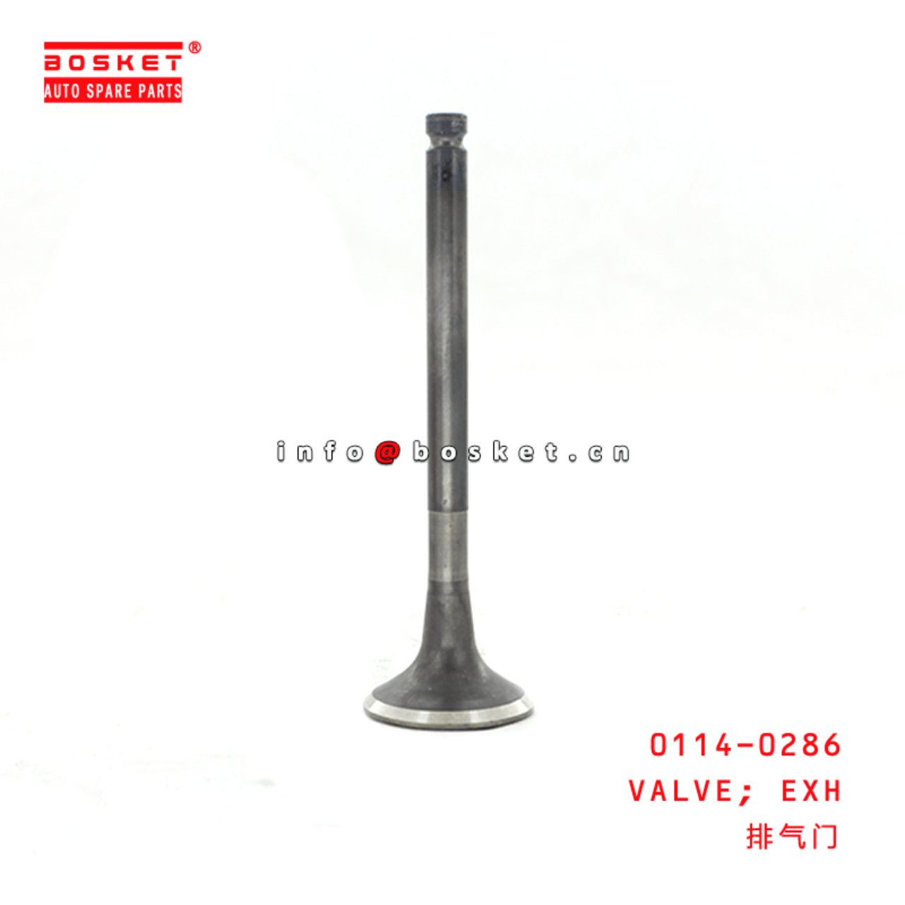 0114-0286 Exhaust Valve Suitable for ISUZU 4JB1 