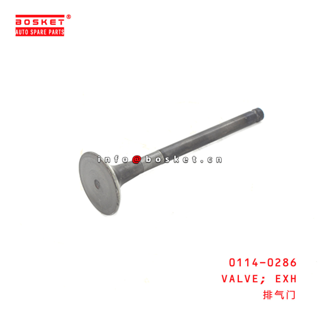 0114-0286 Exhaust Valve Suitable for ISUZU 4JB1 