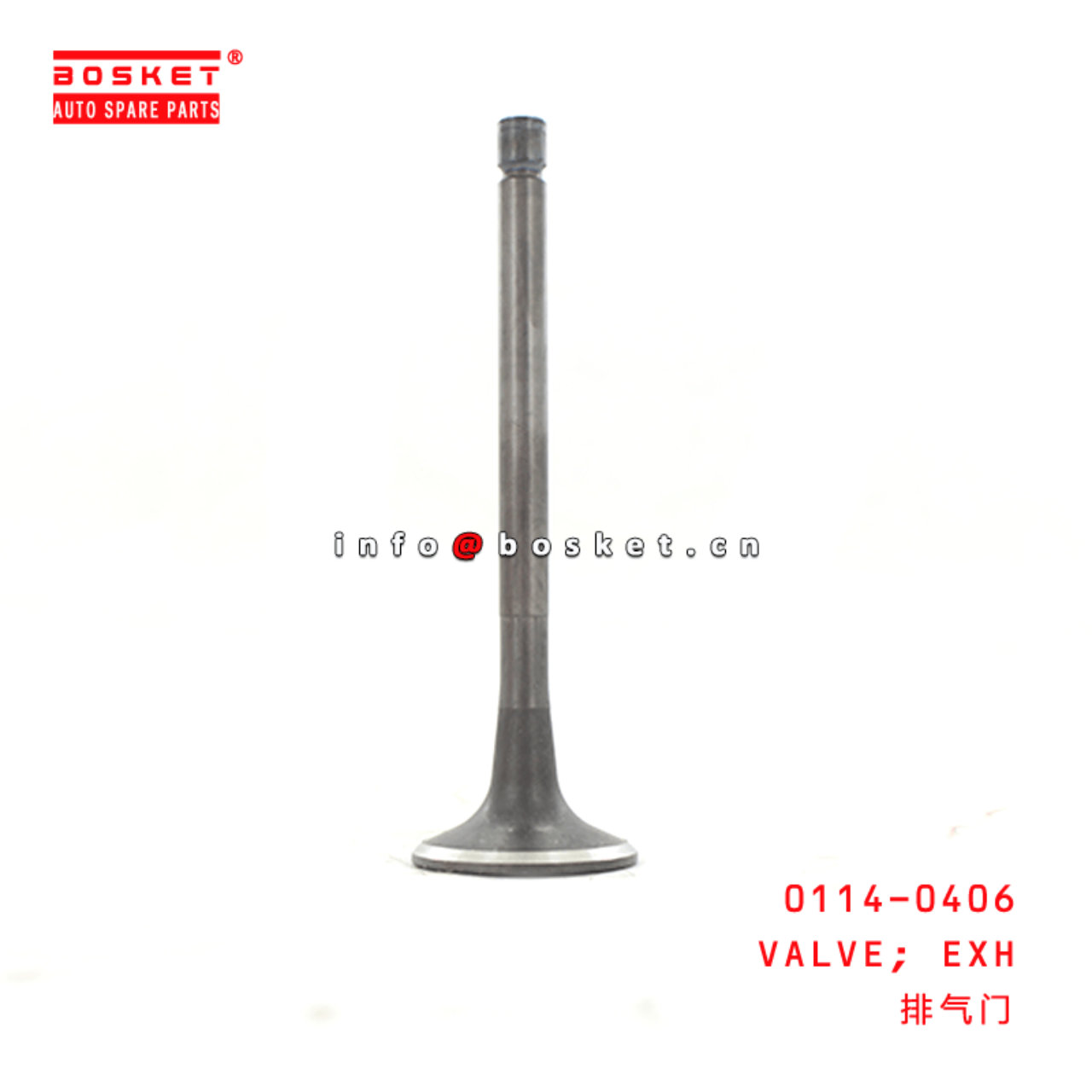 0114-0406 Exhaust Valve Suitable for ISUZU 6BD1 