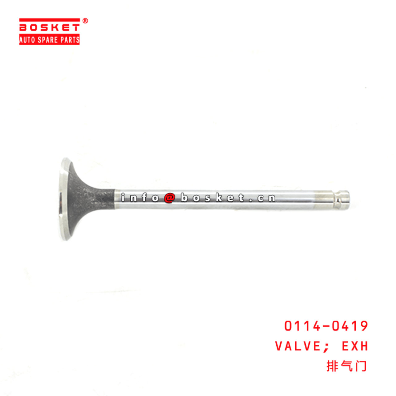 0114-0419 Exhaust Valve Suitable for ISUZU 6BD1 