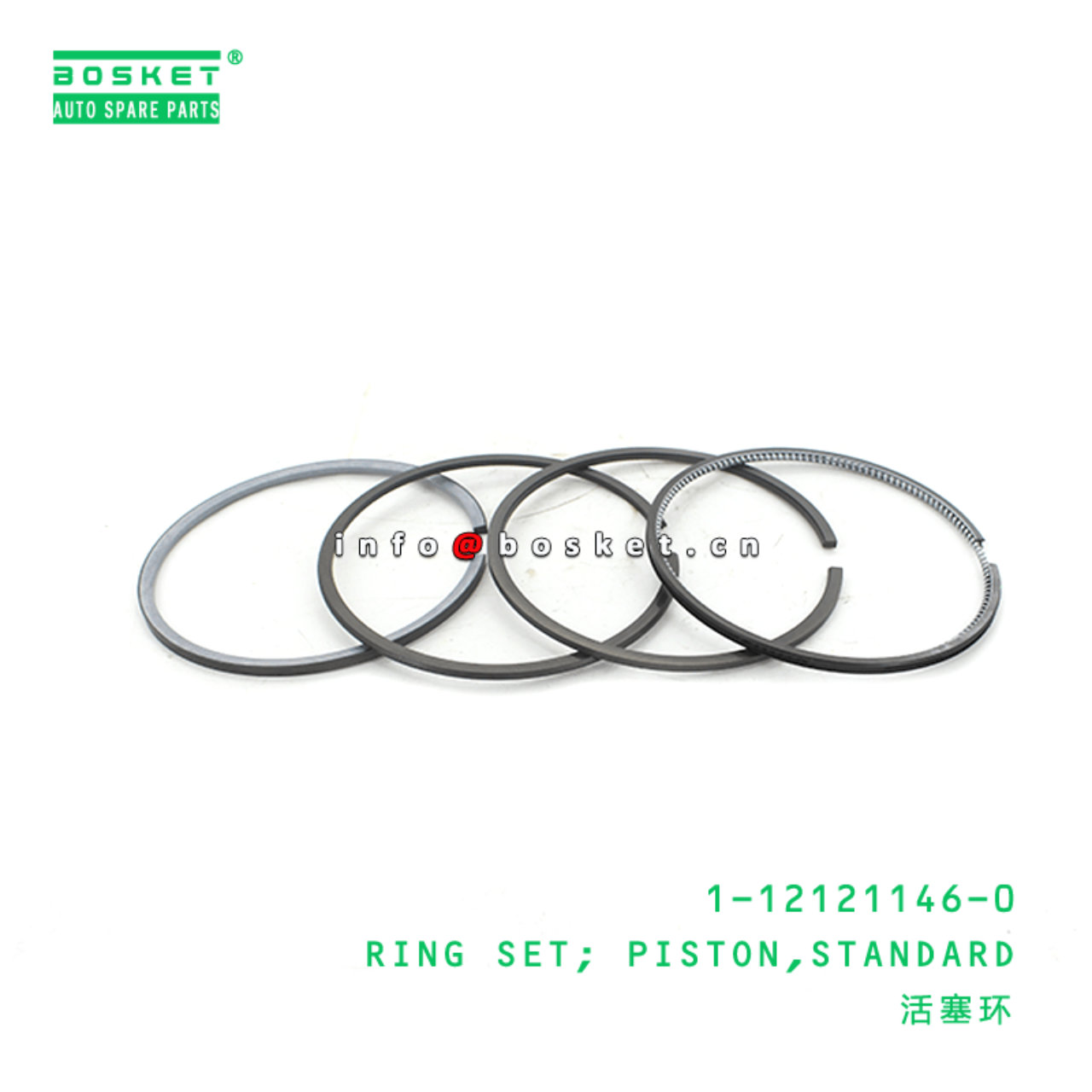 1-12121146-0 Standard Piston Ring Set 1121211460 Suitable for HITACHI ZX200 6BG1T 