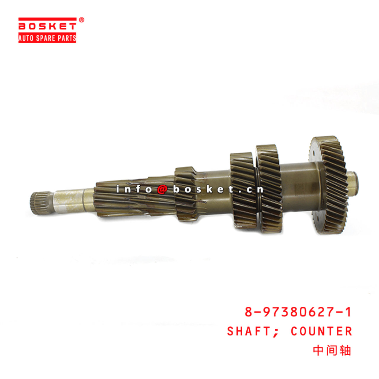 8-97380627-1 Counter Shaft 8973806271 Suitable for ISUZU MYY6S NPR75