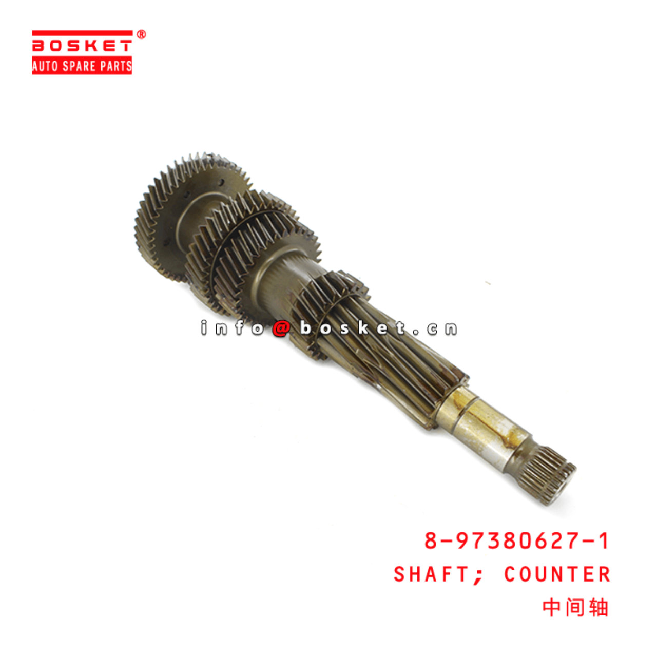 8-97380627-1 Counter Shaft 8973806271 Suitable for ISUZU MYY6S NPR75