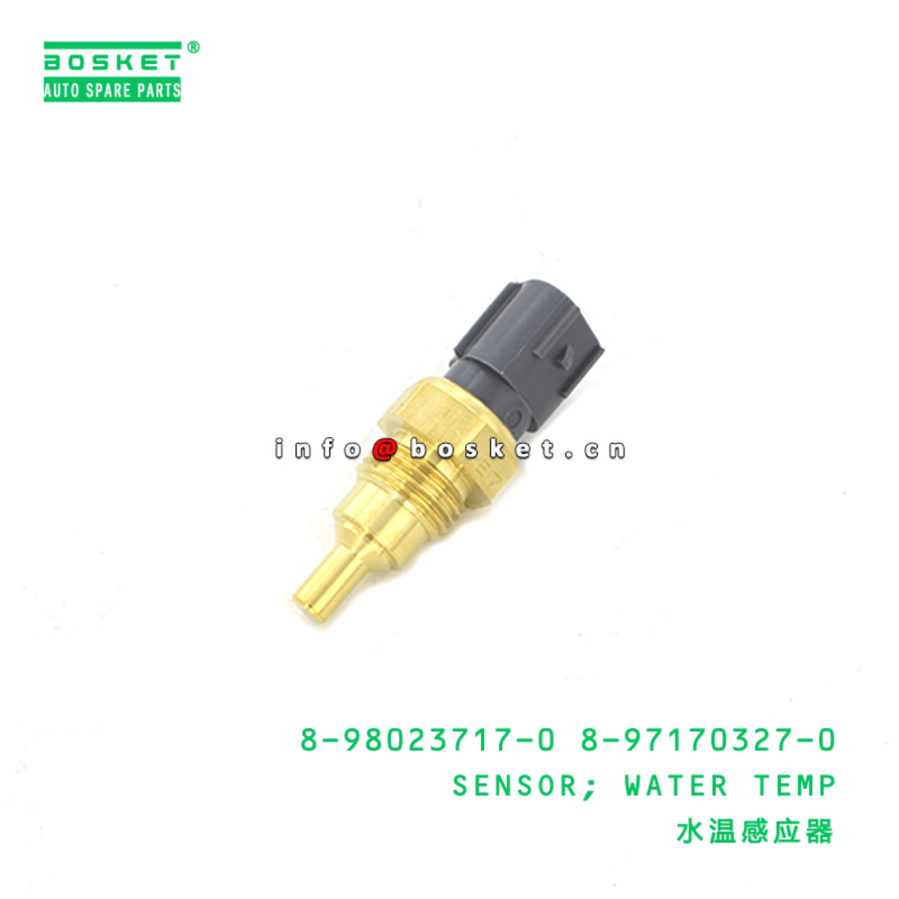 8-98023717-0 8-97170327-0 Water Temperature Sensor 8980237170 8971703270 Suitable for ISUZU NKR NPR 