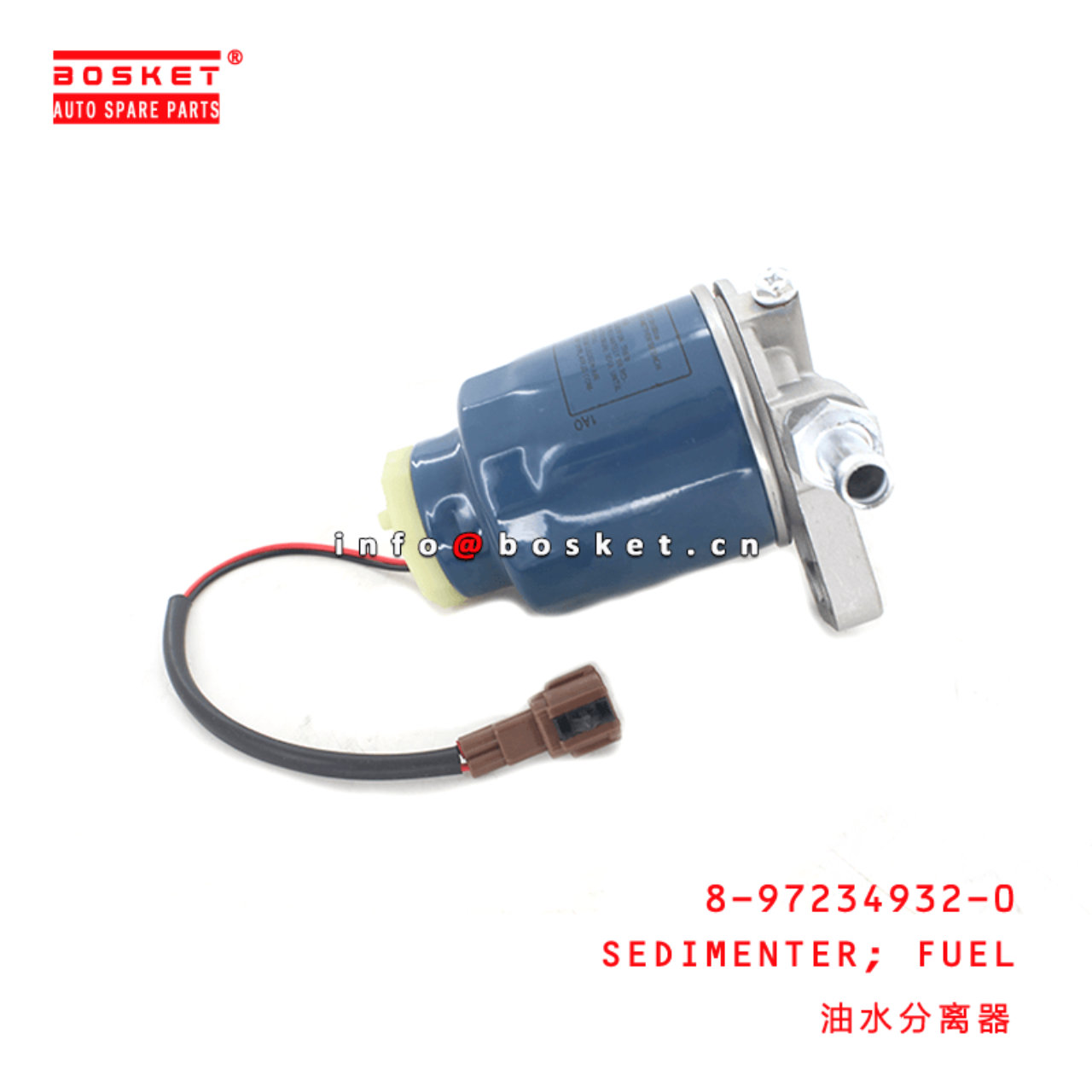 8-97234932-0 Fuel Sedimenter 8972349320 Suitable for ISUZU D-MAX 4JN1