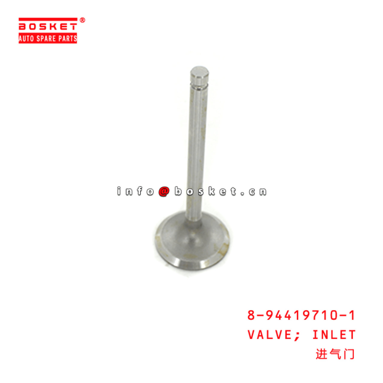  8-94419710-1 Inlet Valve 8944197101 Suitable for ISUZU 3KC2