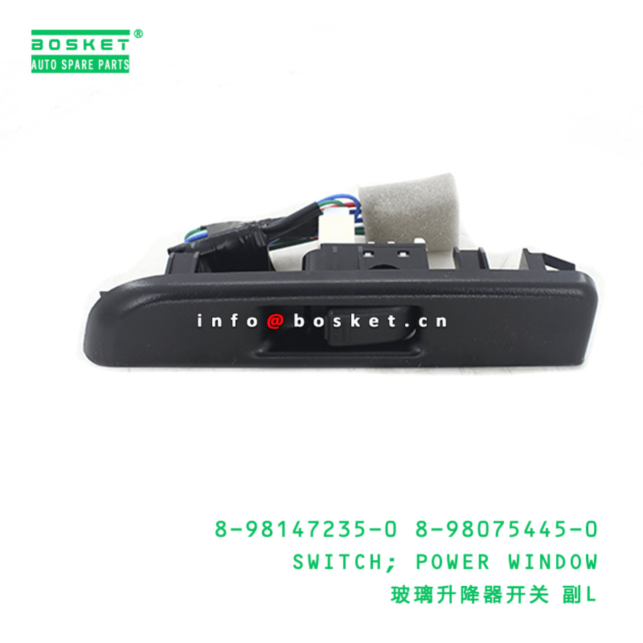 8-98147235-0 8-98075445-0 Power Window Switch 8981472350 8980754450 Suitable for ISUZU NPR71 4HG1-T