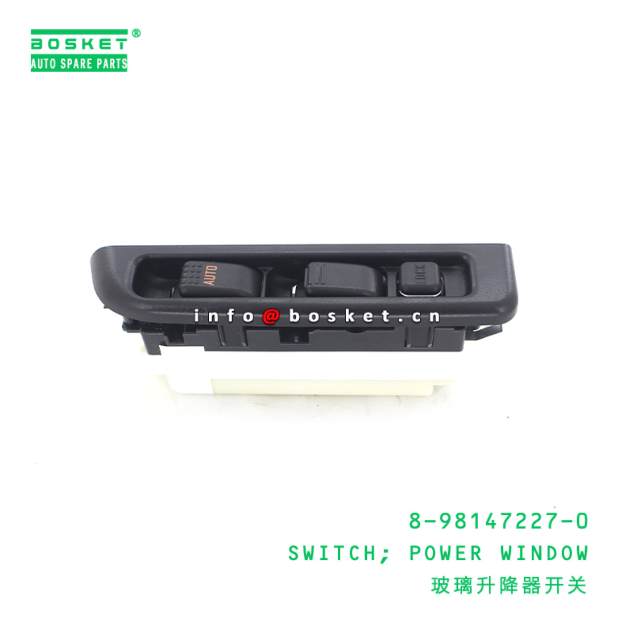  8-98147227-0 Power Window Switch 8981472270 Suitable for ISUZU NKR
