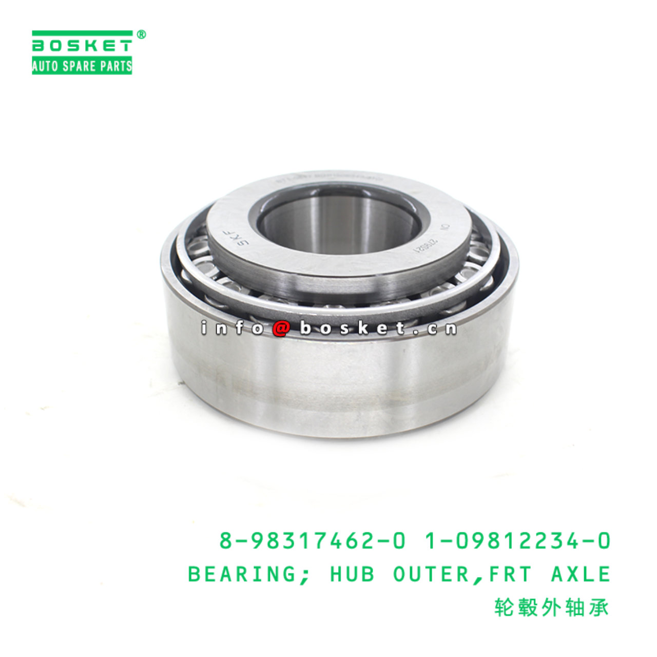 8-98317462-0 1-09812234-0 Front Axle Hub Outer Bearing 8983174620 1098122340 Suitable for ISUZU CVZ 