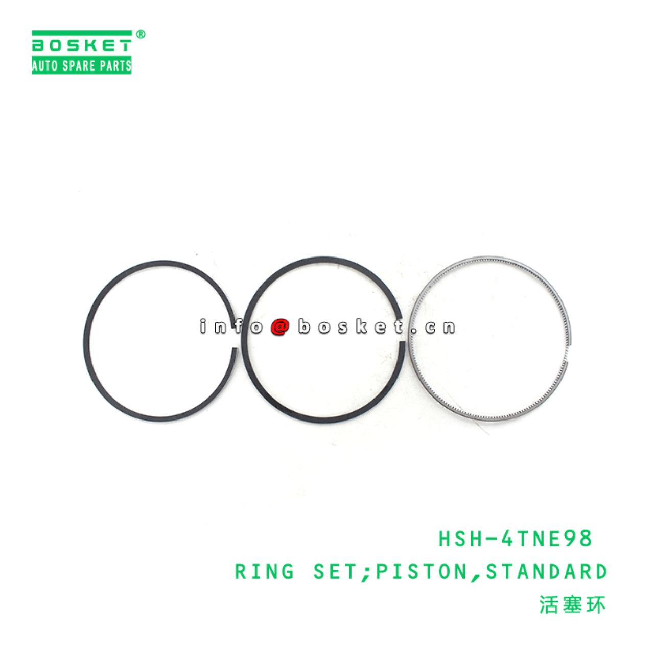  HSH-4TNE98 Standard Piston Ring Set Suitable For ISUZU 