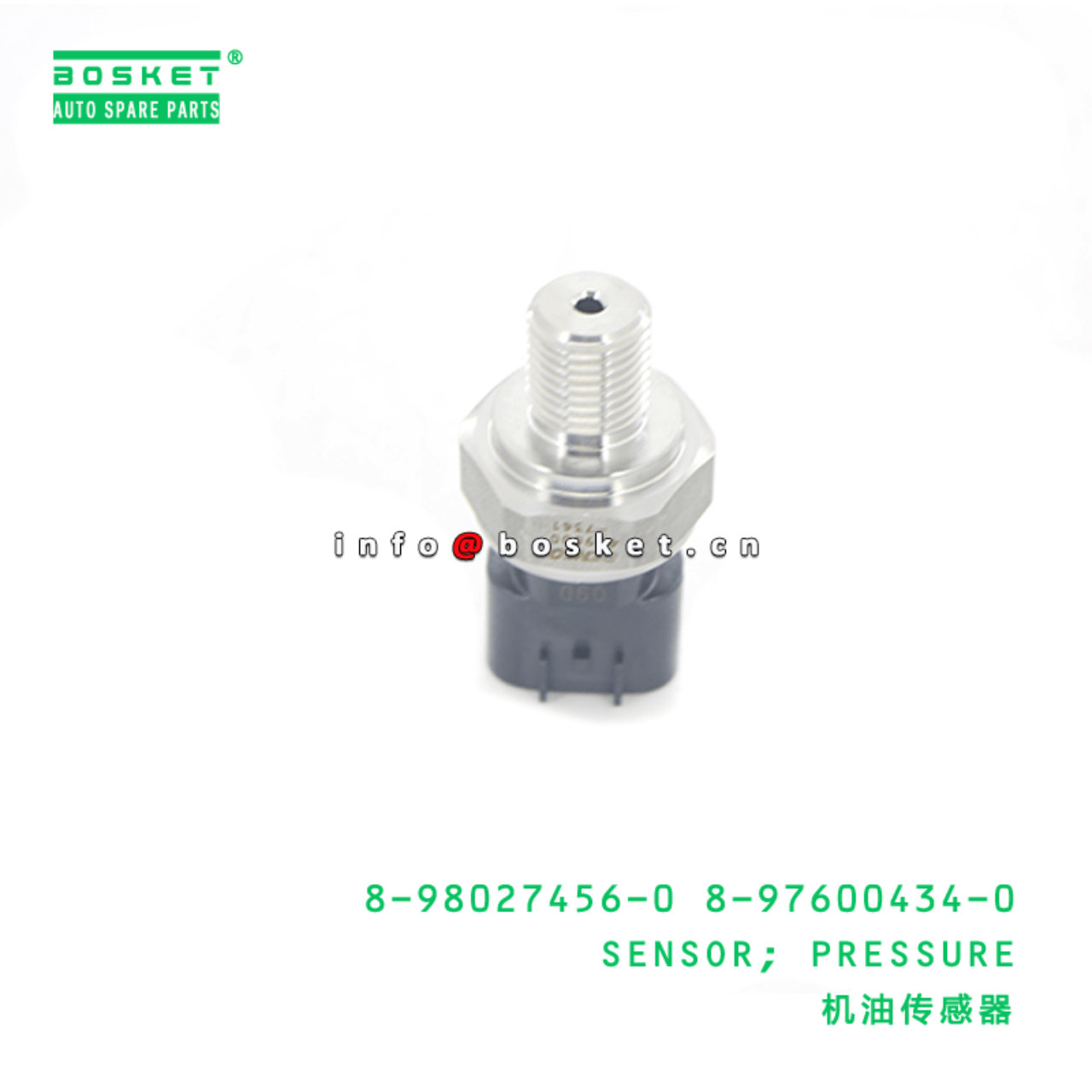 8-98027456-0 8-97600434-0 Pressure Sensor 8980274560 8976004340 Suitable for ISUZU XYB 6HK1 4HK1