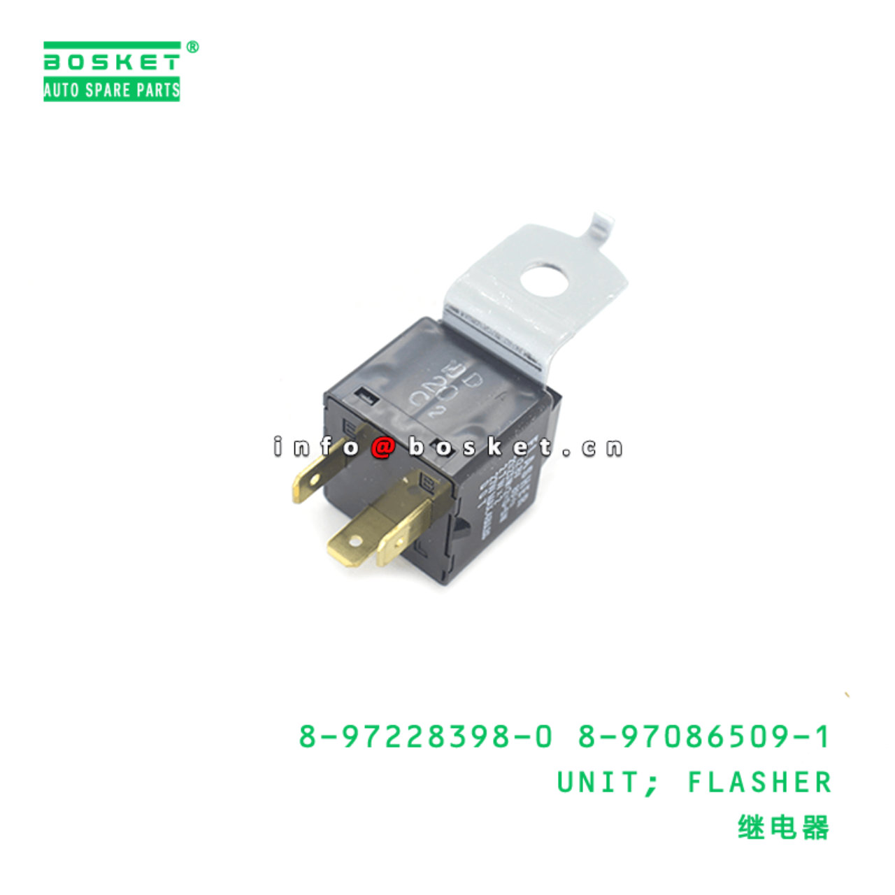 8-97228398-0 8-97086509-1 Flasher Unit 8972283980 8970865091 Suitable for ISUZU NKR77