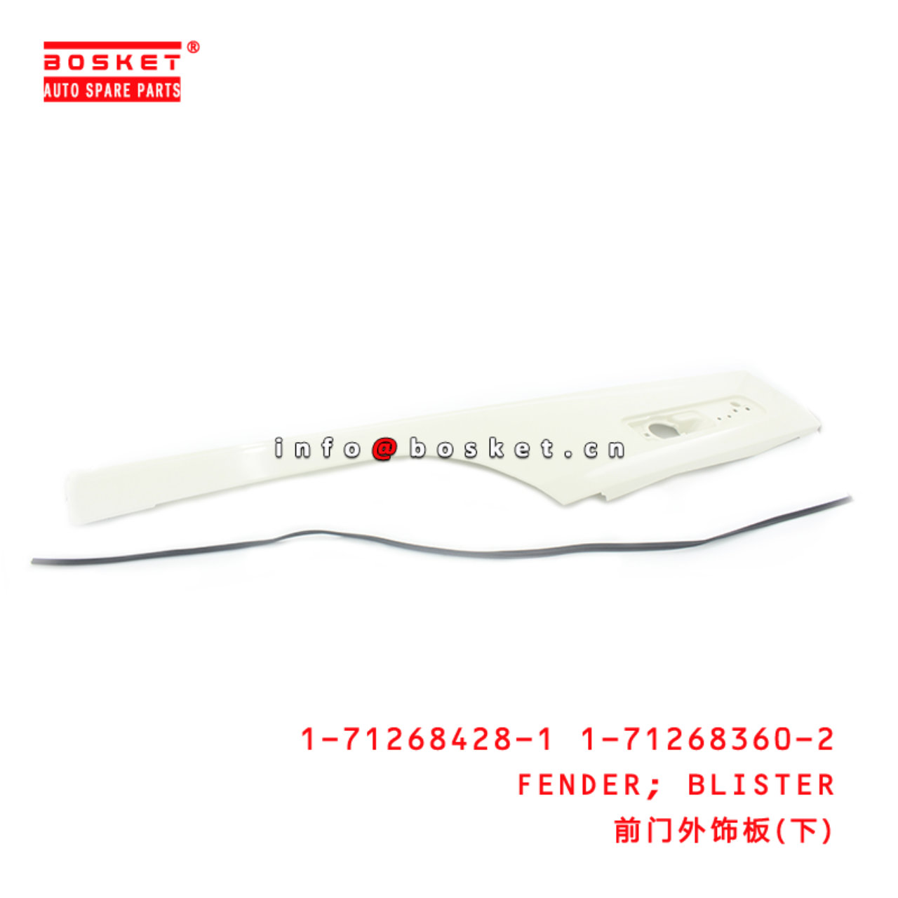 1-71268428-1 1-71268360-2 Blister Fender 1712684281 1712683602 Suitable for ISUZU FVZ34 FVR96 6HK1