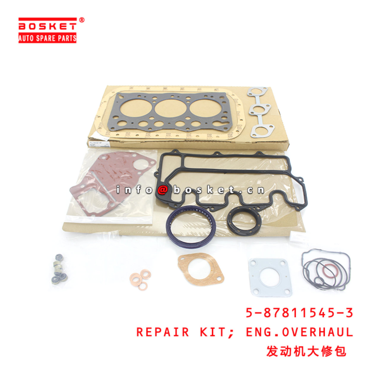 5-87811545-3 Engine Overhaul Repair Kit 5878115453 Suitable for ISUZU XD 3LD1