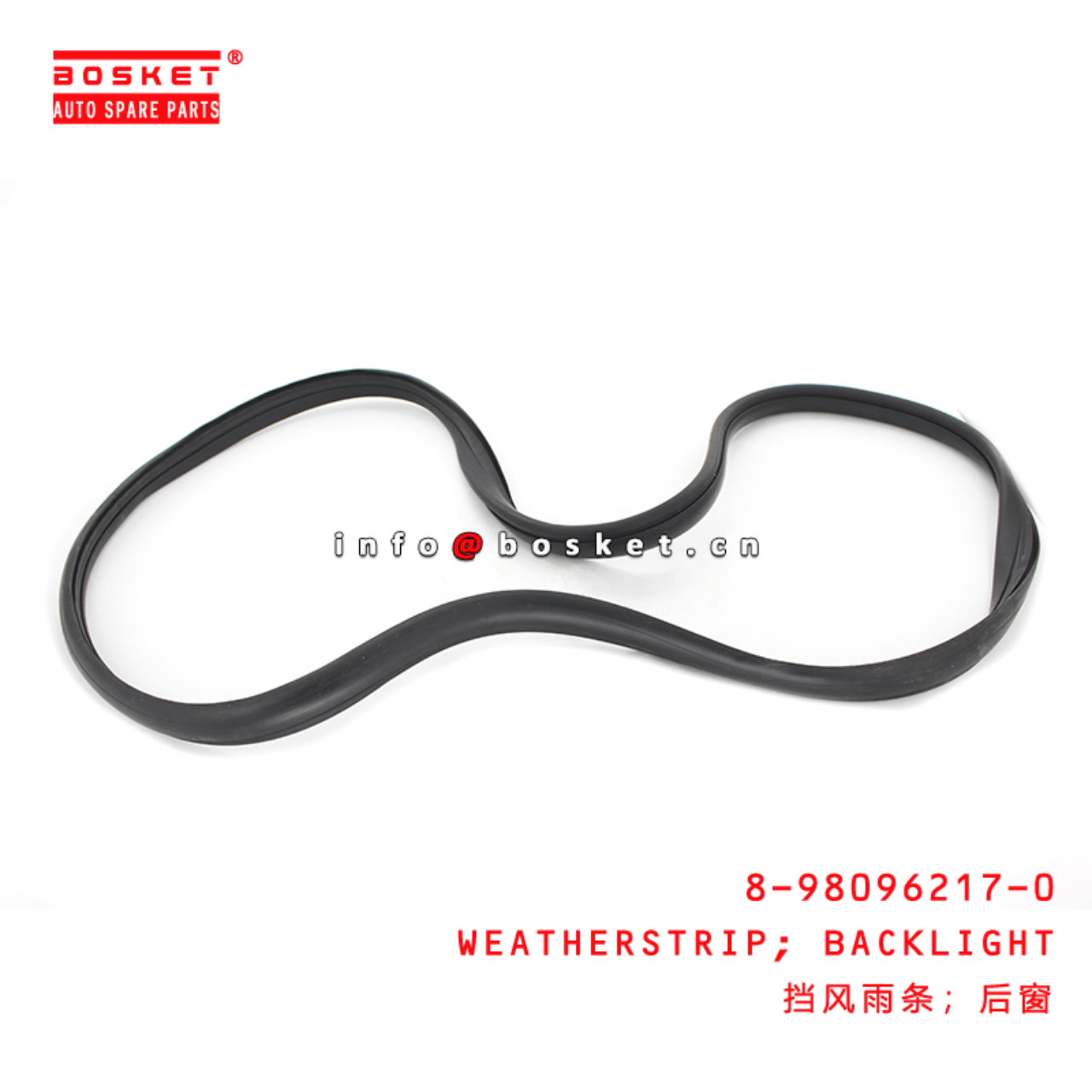 8-98096217-0 Backlight Weatherstrip Suitable for ISUZU VC46 8980962170
