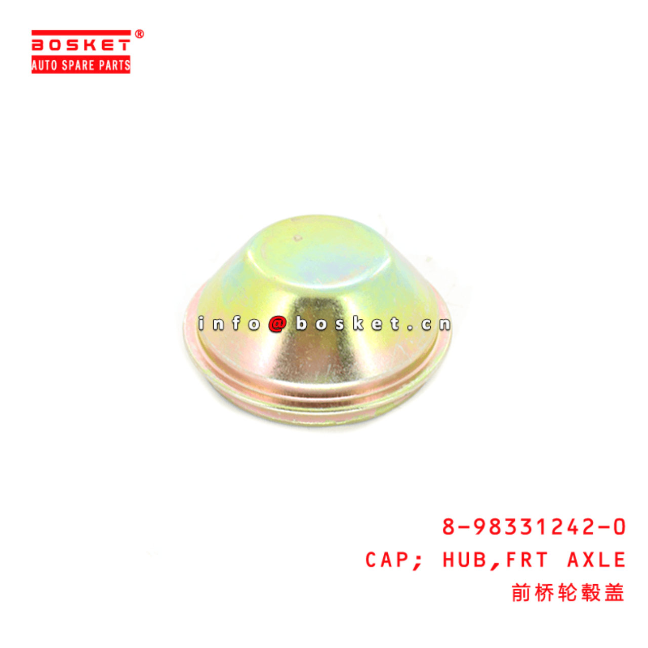 8-98331242-0 Front Axle Hub Cap Suitable for ISUZU NKR NQR 8983312420