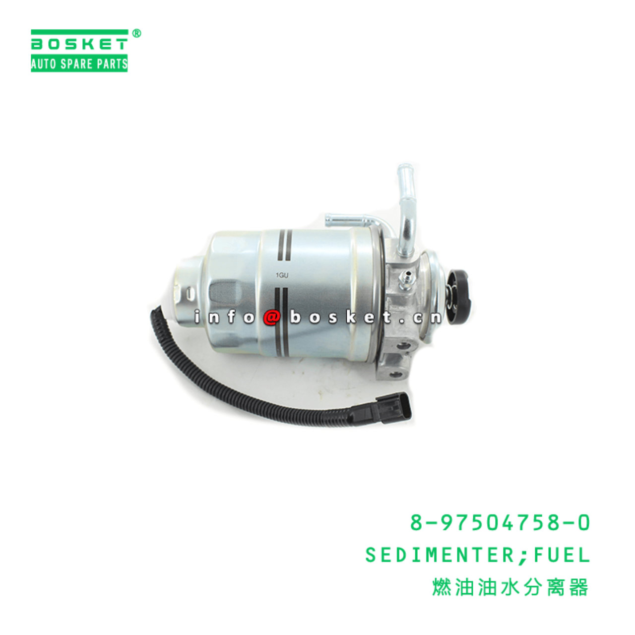 8-97504758-0 Fuel Sedimenter Suitable for ISUZU FTR 8975047580