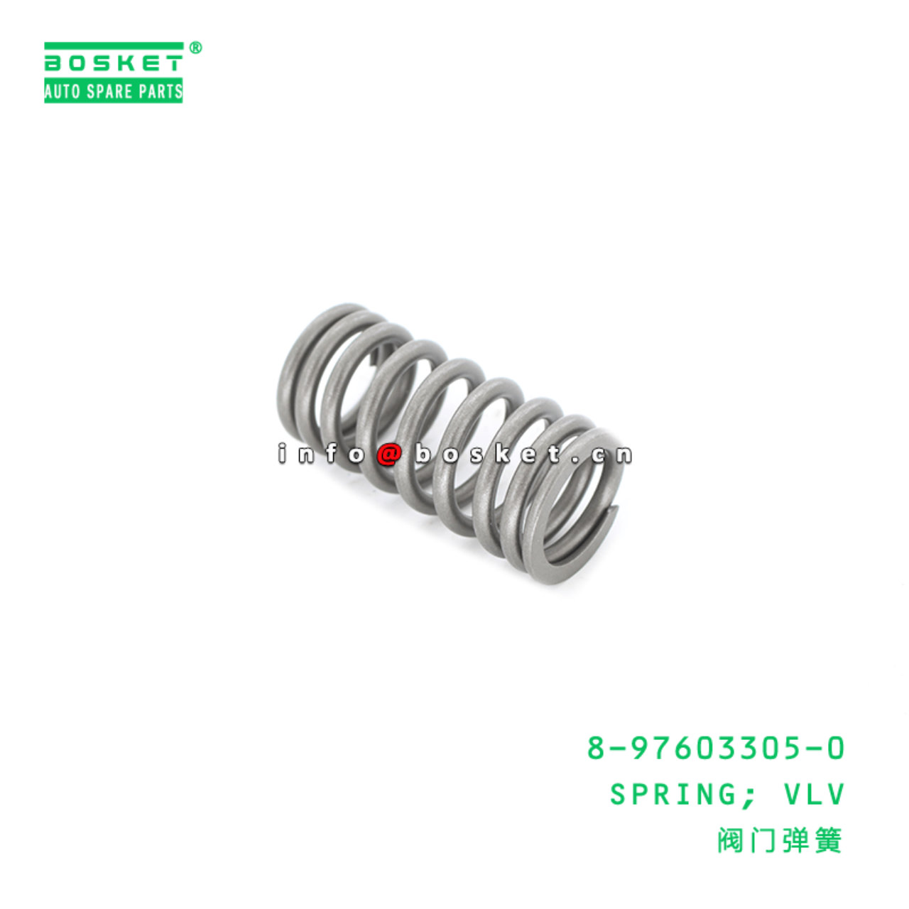 8-97603305-0 Valve Spring Suitable for ISUZU CVZ CXZ CYZ 6WG1 8976033050