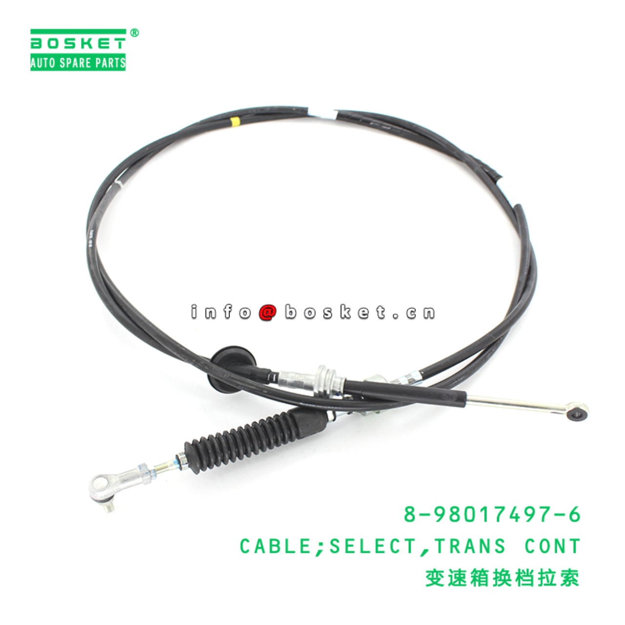 8-98017497-6 Transmission Control Select Cable Suitable for ISUZU FVR 8980174976