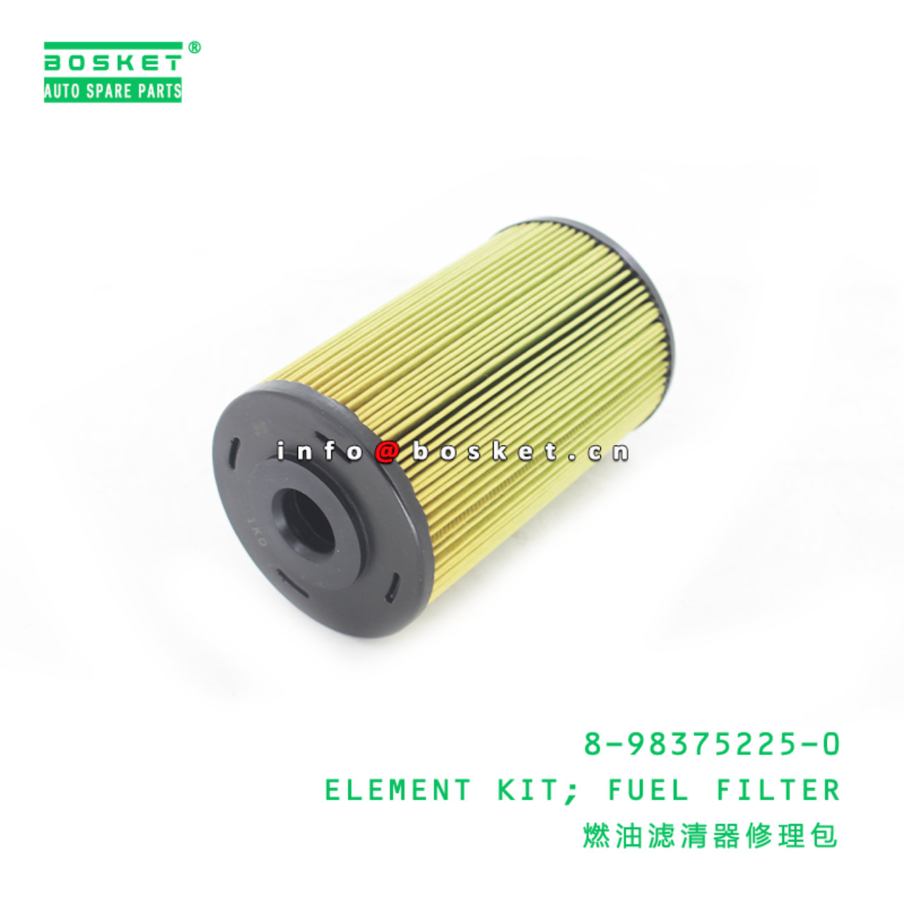 8-98375225-0 Fuel Filter Element Kit Suitable for ISUZU FTR 8983752250