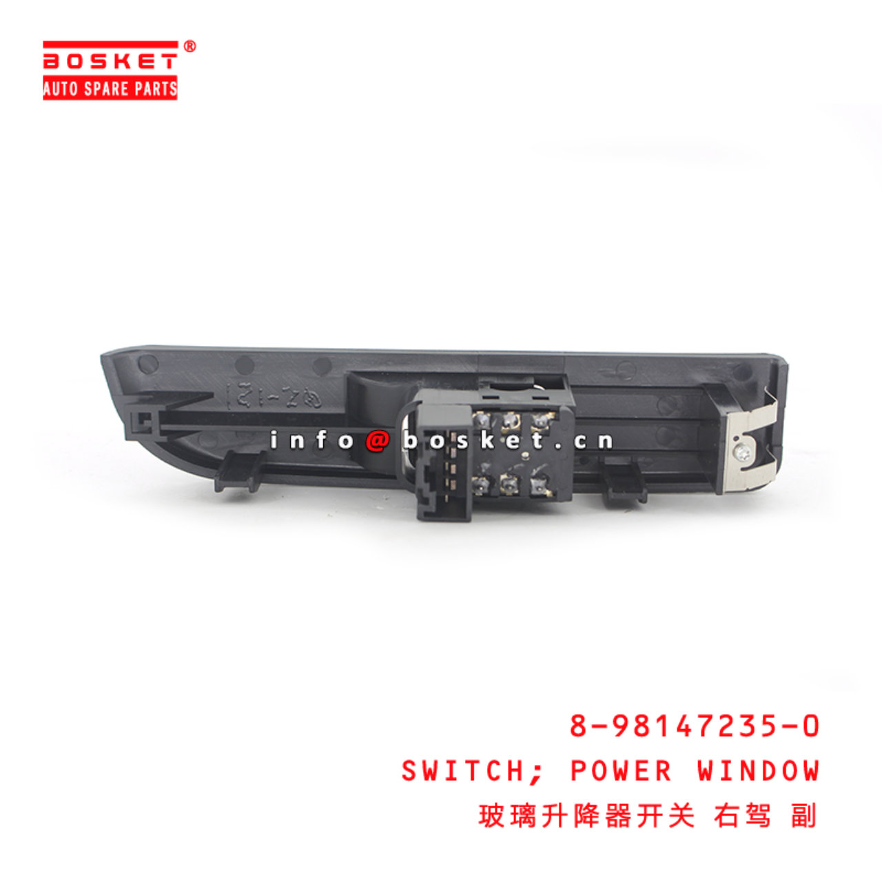 8-98147235-0 Power Window Switch Suitable for ISUZU NPR71 8981472350