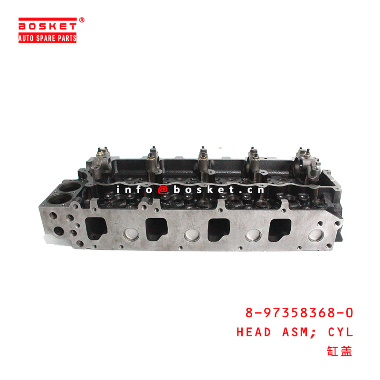 8-97358368-0 Cylinder Head Assembly Suitable for ISUZU NKR NPR 8973583680