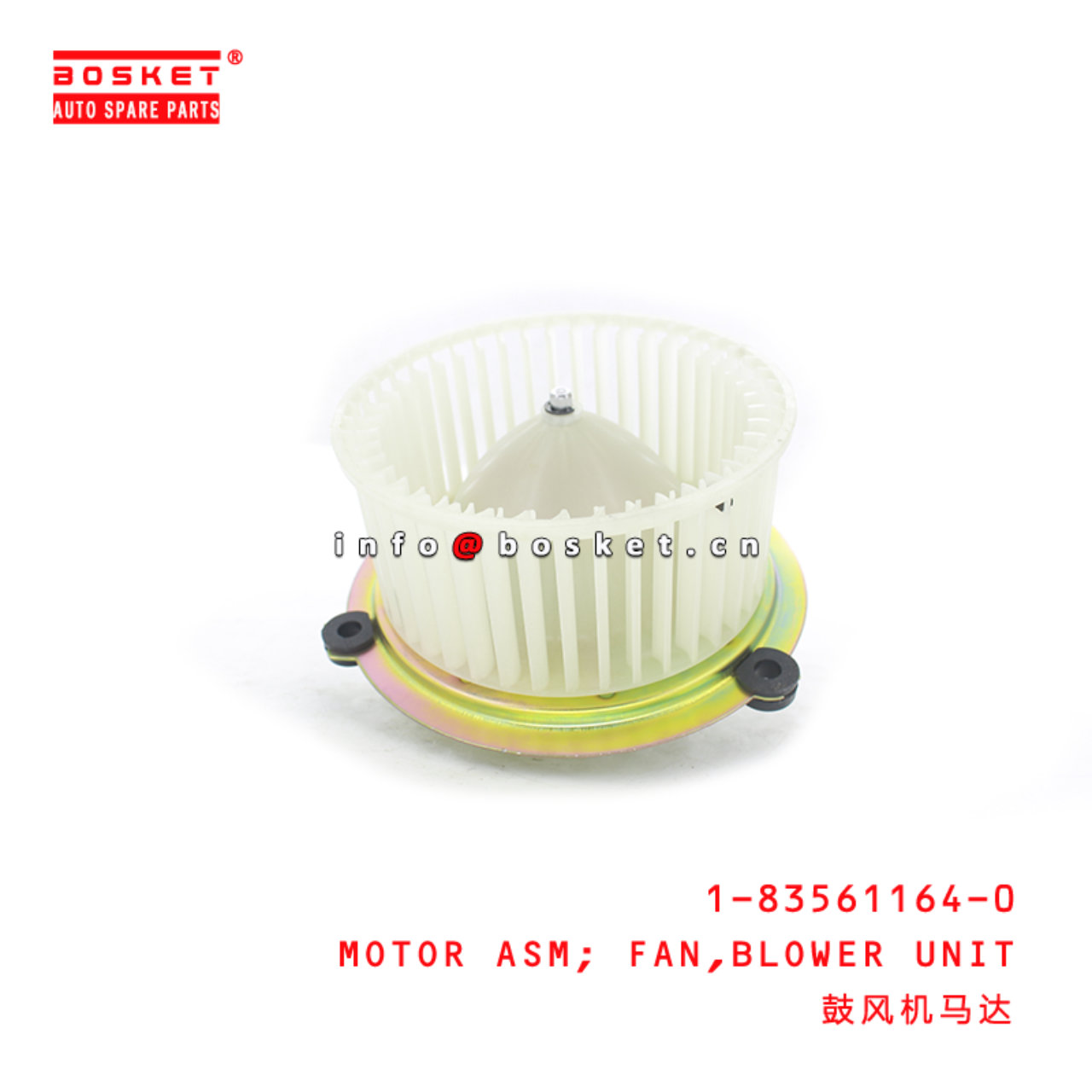 1-83561164-0 Blower Unit Fan Motor Assembly Suitable for ISUZU CXZ81 10PE1 1835611640