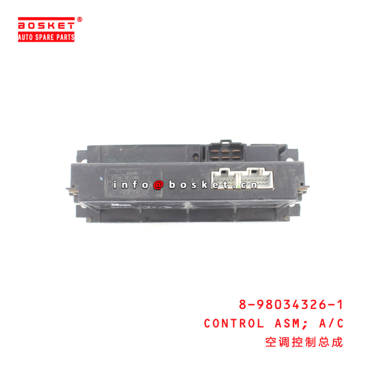 8-98034326-1 A/C Control Assembly Suitable for ISUZU CYZ51 6WF1 8980343261