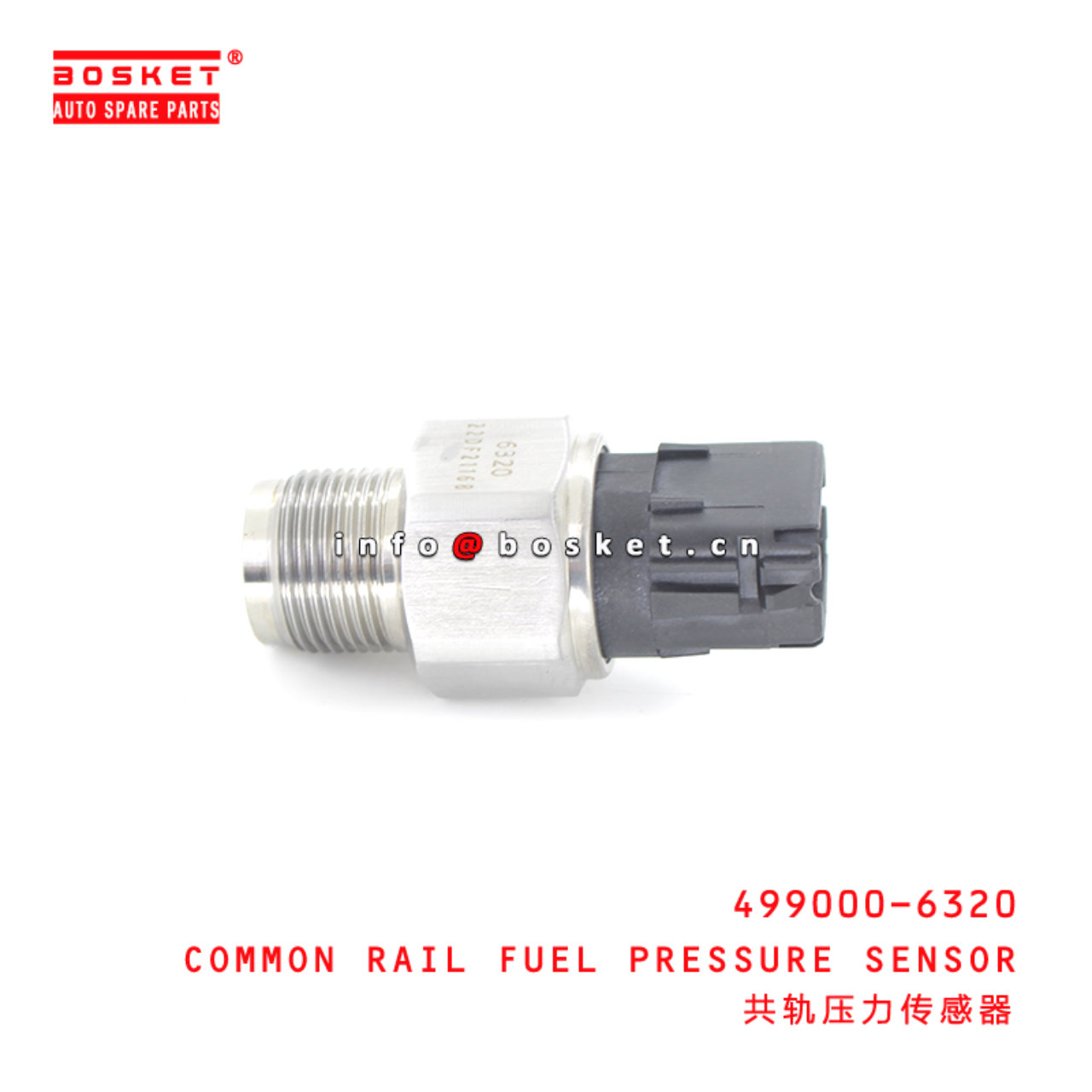 499000-6320 Common Rail Fuel Pressure Sensor Suitable for ISUZU HINO 300