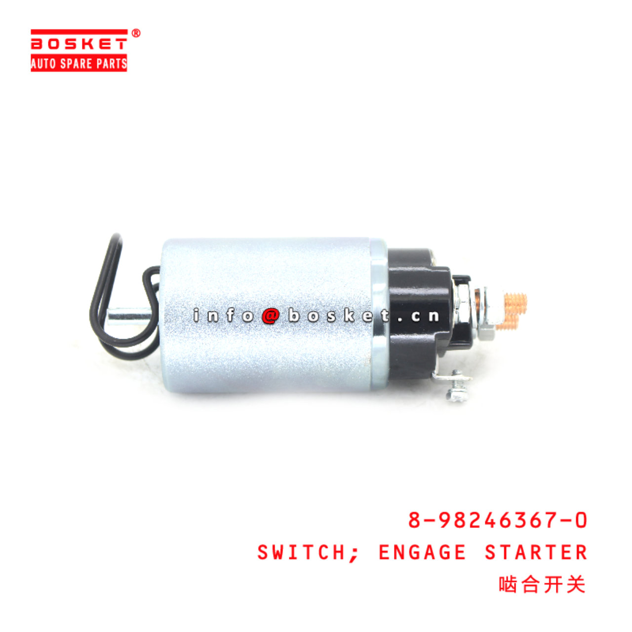 8-98246367-0 Engage Starter Switch suitable for ISUZU 700P 4HK1 8982463670