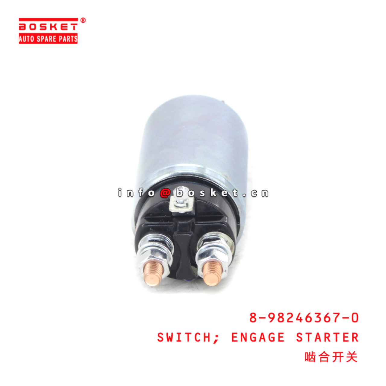 8-98246367-0 Engage Starter Switch suitable for ISUZU 700P 4HK1 8982463670