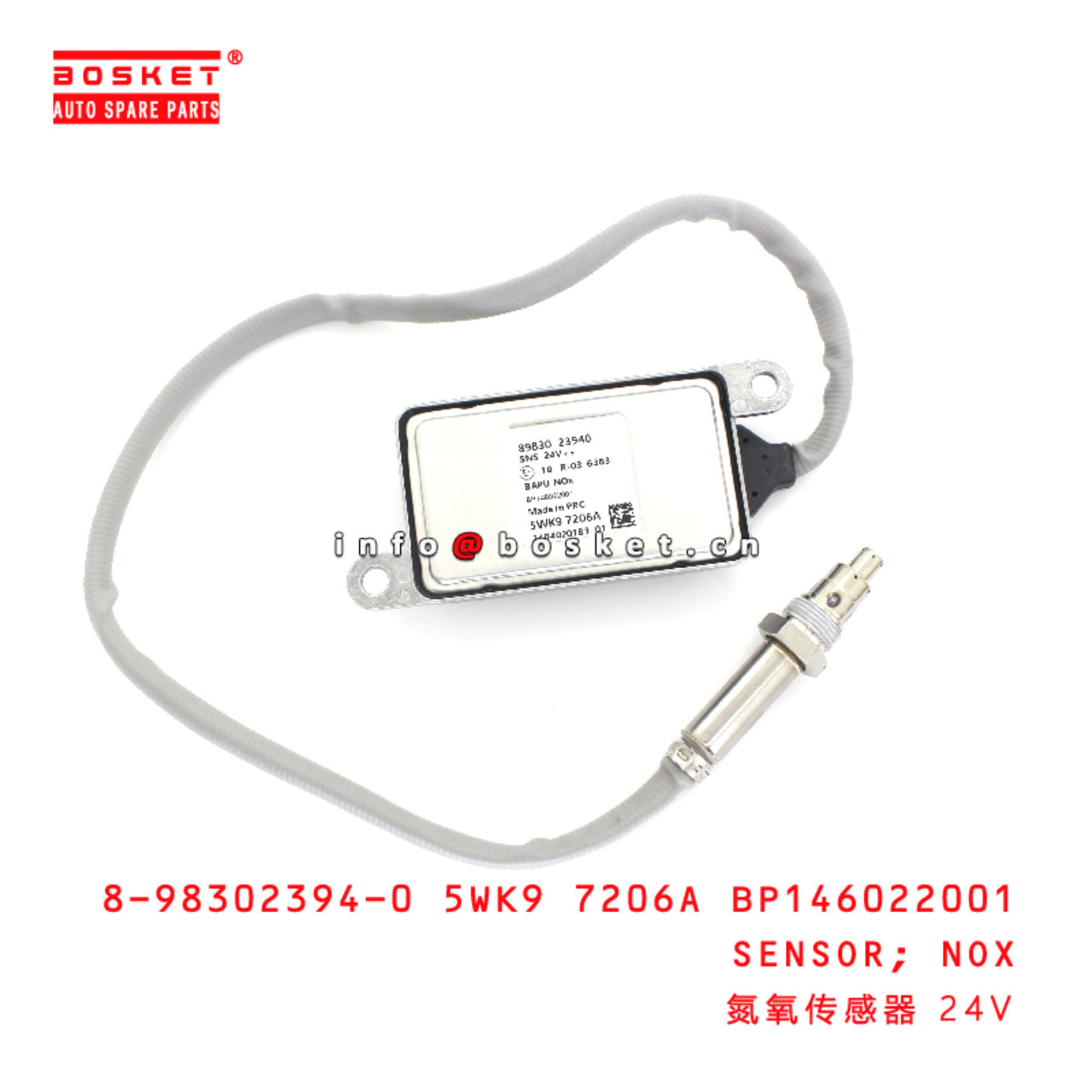 8-98302394-0 5WK9 7206A BP146022001 Nox Sensor suitable for ISUZU 8983023940
