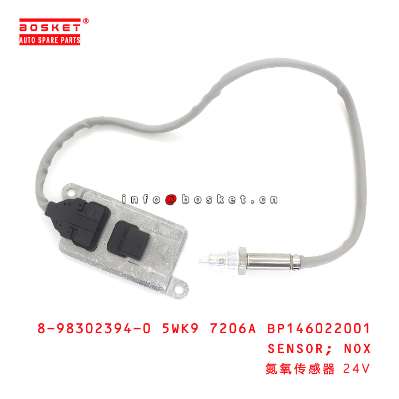 8-98302394-0 5WK9 7206A BP146022001 Nox Sensor suitable for ISUZU 8983023940