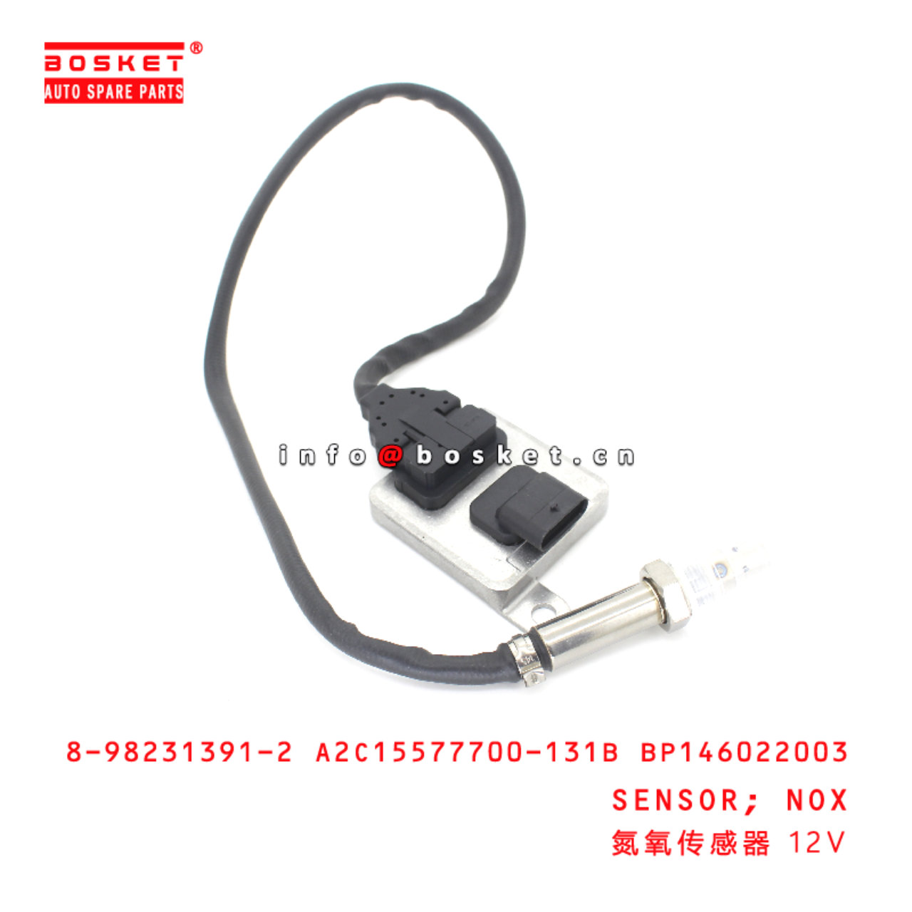 8-98231391-2 A2C15577700-131B BP146022003 Nox Sensor suitable for ISUZU 8982313912