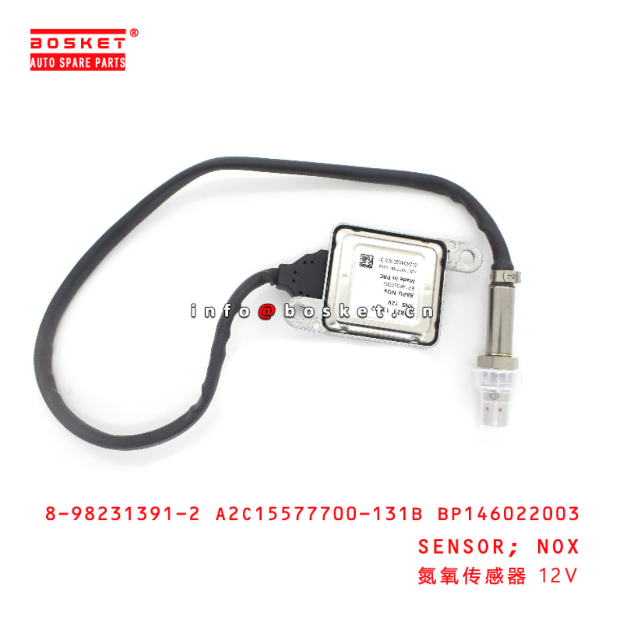 8-98231391-2 A2C15577700-131B BP146022003 Nox Sensor suitable for ISUZU 8982313912