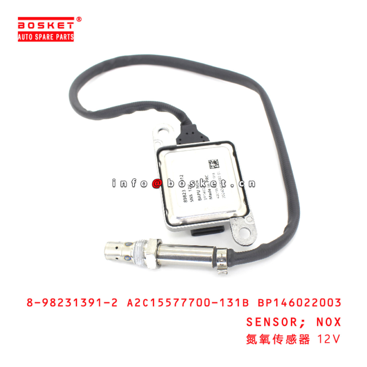 8-98231391-2 A2C15577700-131B BP146022003 Nox Sensor suitable for ISUZU 8982313912