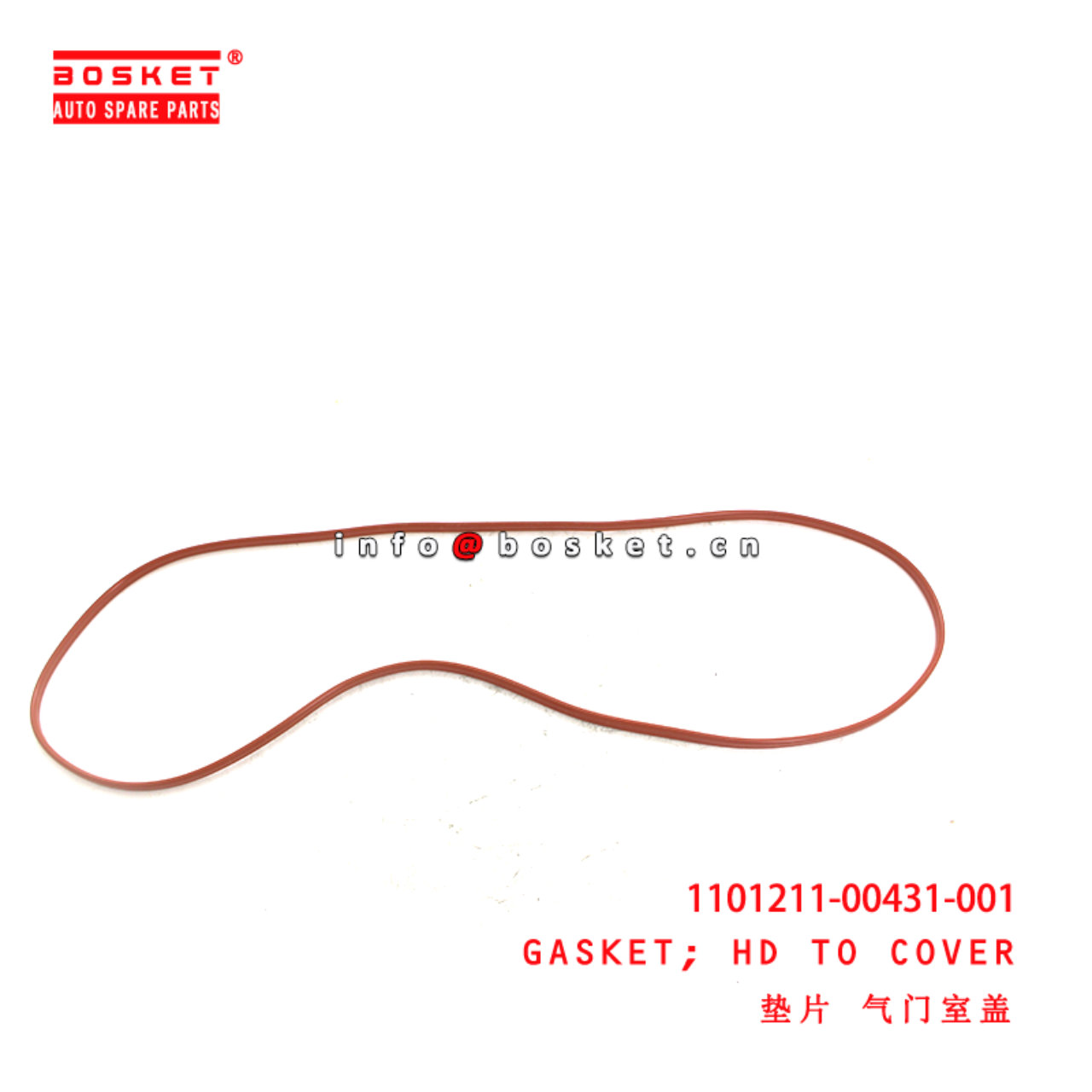 1101211-00431-001 Head To Cover Gasket suitable for  JMC EC7