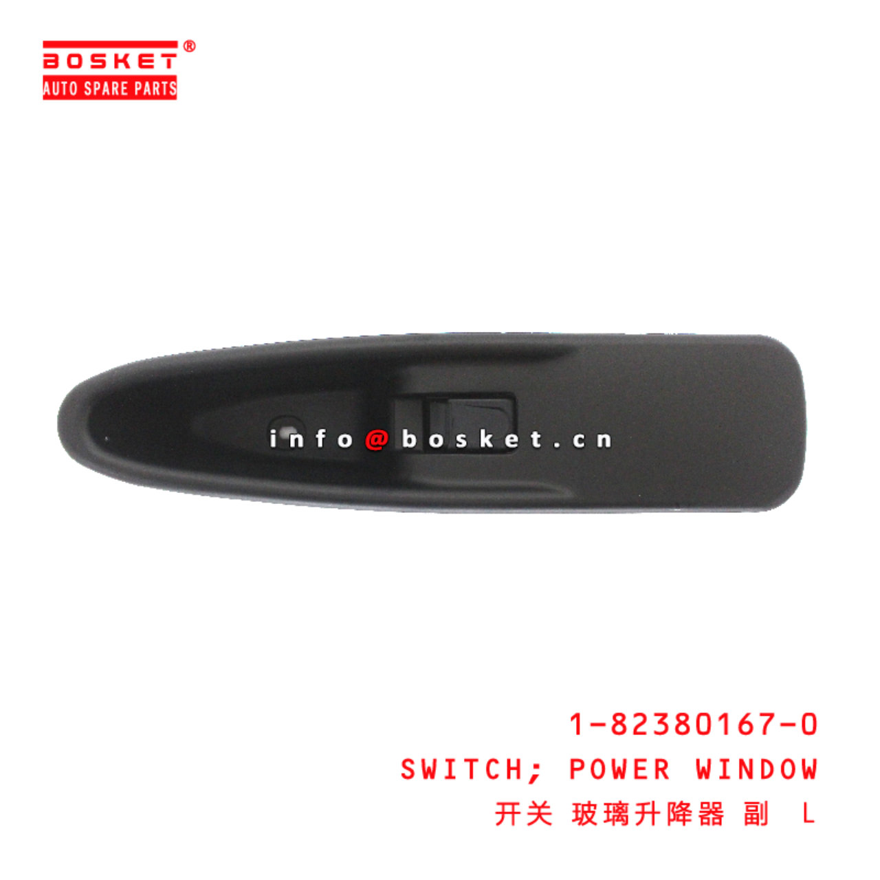 1-82380167-0 POWER WINDOW SWITCH suitable for ISUZU CXH52 CYZ51 6WF1 6WG1 1823801670